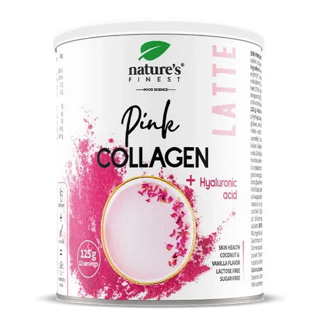 Nature's Finest Pink Kollagén Latte 125g