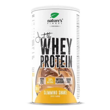 Nature's Finest WHEY PROTEIN Kávé ízű karcsúsító tejsavó fehérje 300g