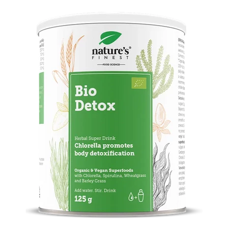 Nature's Finest Bio DETOX méregtelenítő szuperélelmiszer mix 125g