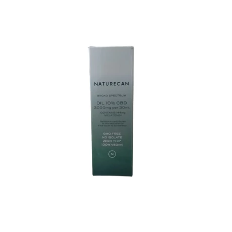 Naturecan 10% CBD Oil w/144mg Melatonin - 30ml