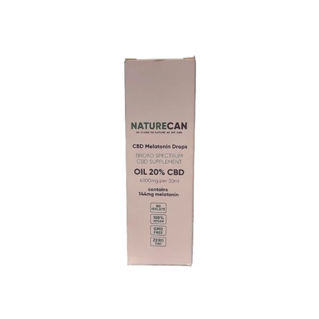 Naturecan 20% CBD Oil w/144mg Melatonin - 30ml