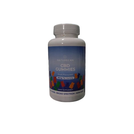 Naturecan 25mg CBD Oil Gummy Bears - 30 Gummies
