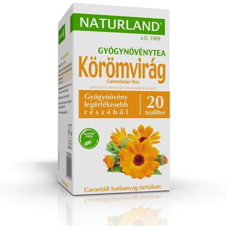 Naturland Körömvirág tea filteres 20x0,8 g