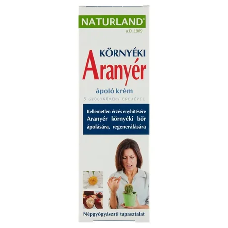 Naturland Aranyér környéki ápoló krém 100 ml