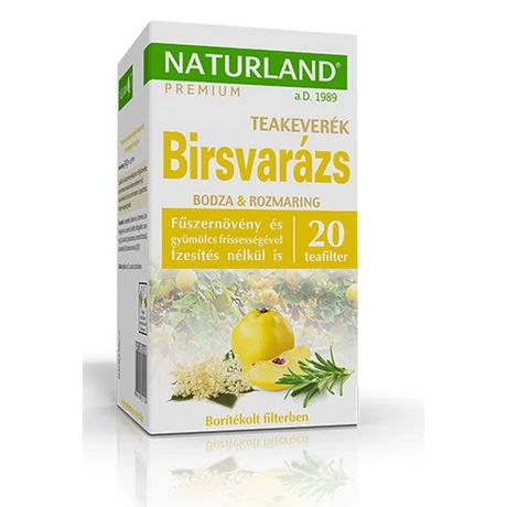 Naturland Birsvarázs teakeverék 20x1,5 g