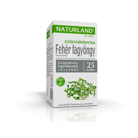 Naturland Fehér fagyöngy tea filteres 25x1,5 g
