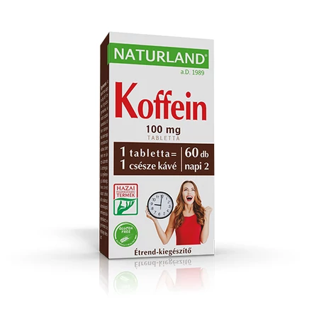 Naturland Koffein tabletta 60x