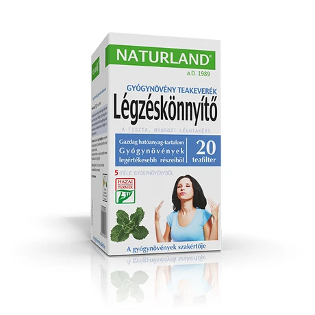 Naturland Légzéskönnyítő teakeverék filteres 20x1,5 g