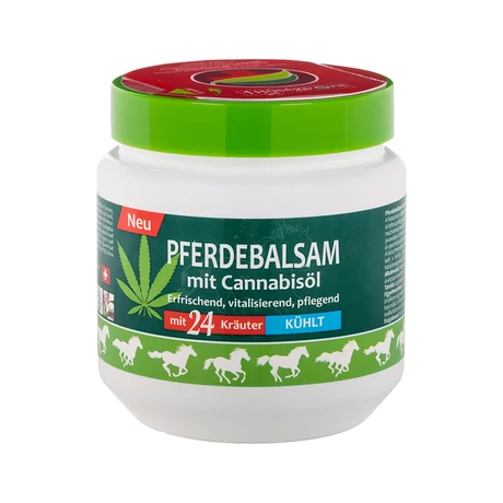 Naturland Naturstar Lóbalzsam Cannabis olajjal 500 ml