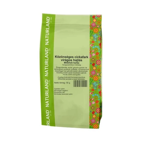 Naturland Közönséges cickafark virágos hajtás tea 50 g