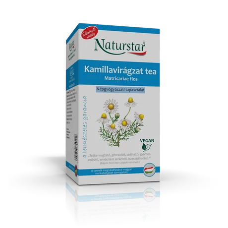 Naturland Naturstar Kamillavirágzat tea filteres 25 x 1 g