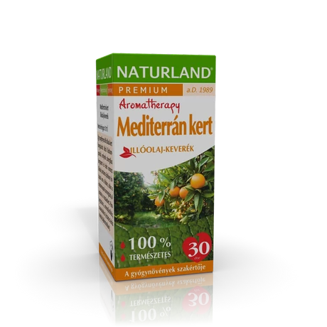Naturland Mediterrán kert illóolaj keverék 10ml