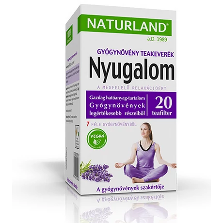 Naturland Nyugalom teakeverék filteres 20x1,5 g