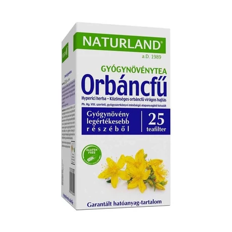 Naturland Orbáncfű tea filteres 25x1,5 g