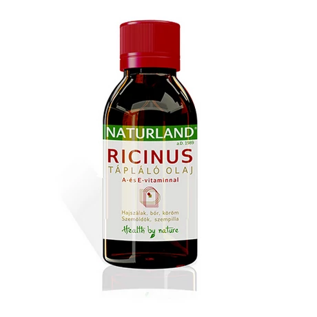 Naturland Ricinus olaj E-vitaminnal 120 g