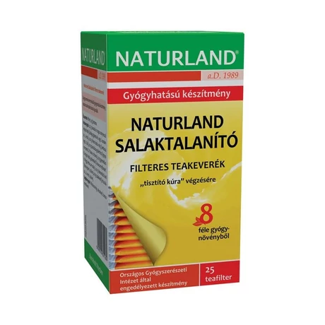 Naturland Salaktalanító teakeverék filteres 25x1 g