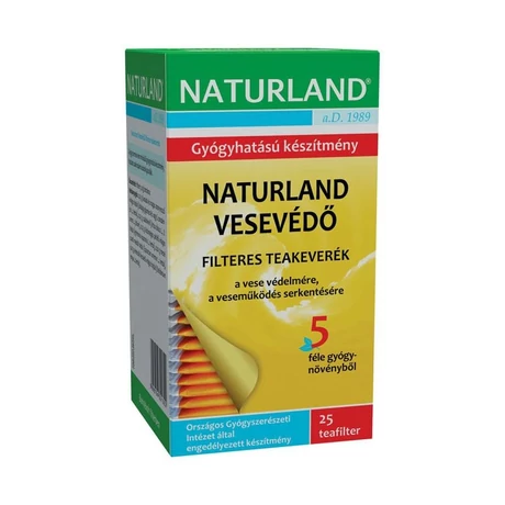 Naturland Vesevédő teakeverék filteres 25x1 g