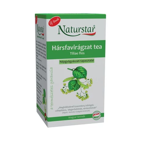 Naturland Naturstar Hársfavirágzat tea filteres 25 x 1 g
