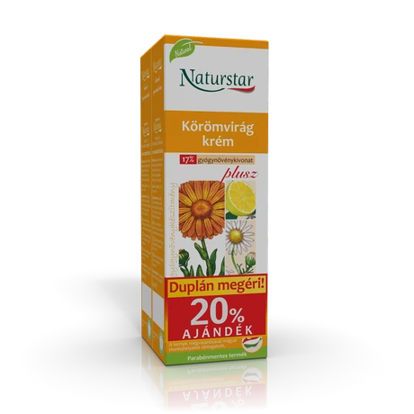Naturland Naturstar Körömvirág krém plusz DUPLA 2x60 ml