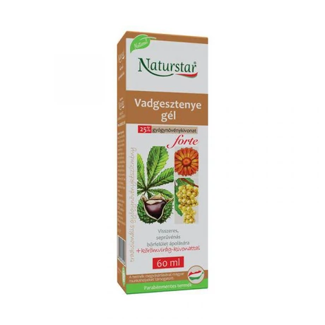 Naturland Naturstar Vadgesztenye gél forte parabénmentes 60 ml