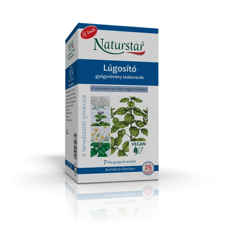 Naturland Naturstar Lúgosító gyógynövény teakeverék 25x1 g