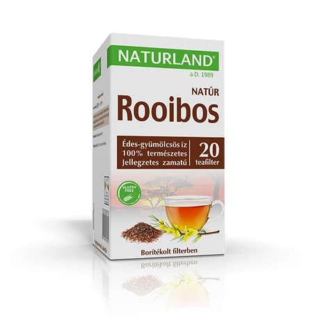 Naturland Rooibos tea filteres 20x1,5 g