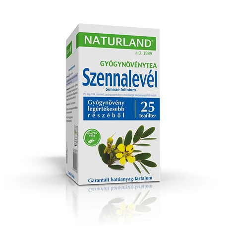 Naturland Szennalevél tea filteres 25x1 g