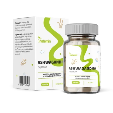 Netamin Ashwagandha kapszula 250 mg 60x
