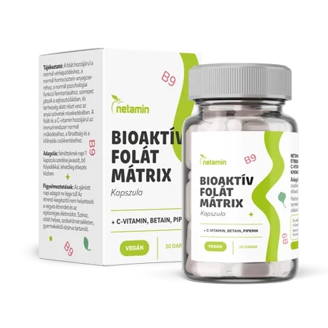 Netamin Bioaktív Folát Mátrix kapszula 30x