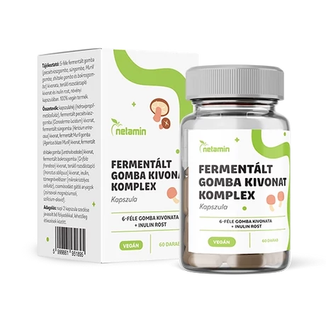 Netamin Fermentált Gomba Kivonat Komplex 60 kapsz