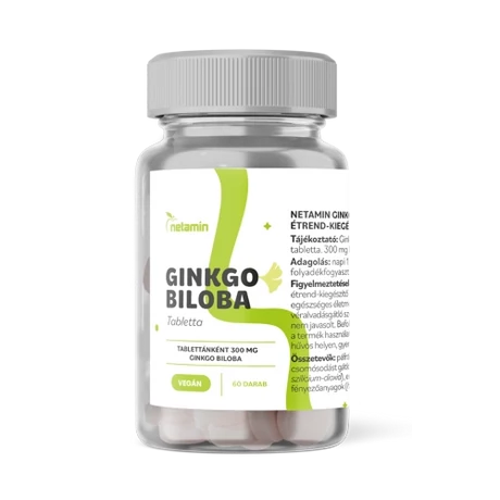 Netamin Ginkgo Biloba 300 mg tabletta 60x