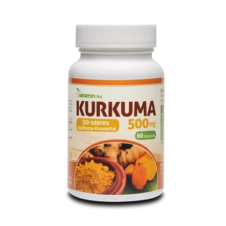 Netamin Kurkuma 500 mg kapszula 60x