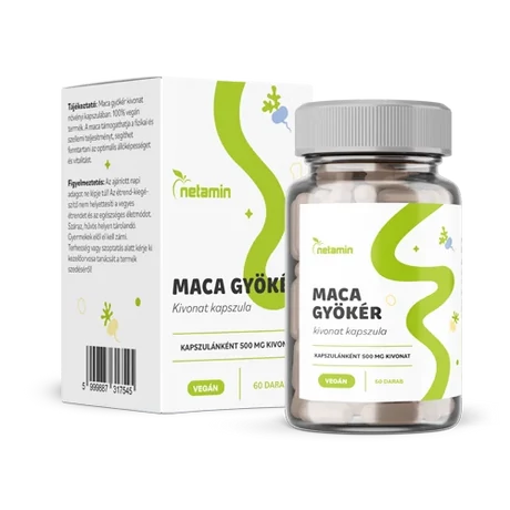 Netamin Maca gyökér kivonat kapszula 500 mg 60x