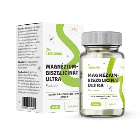 Netamin Magnézium-biszglicinát ULTRA kapszula 60x