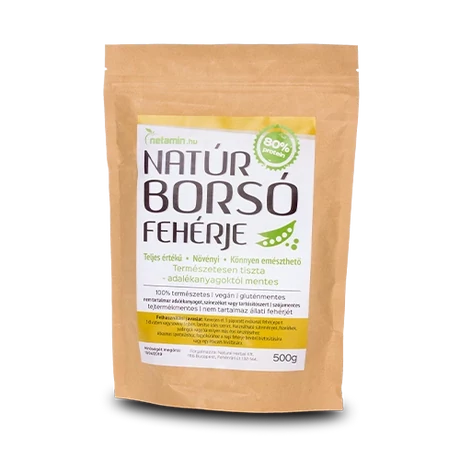 Netamin Natúr Borsófehérje 500g