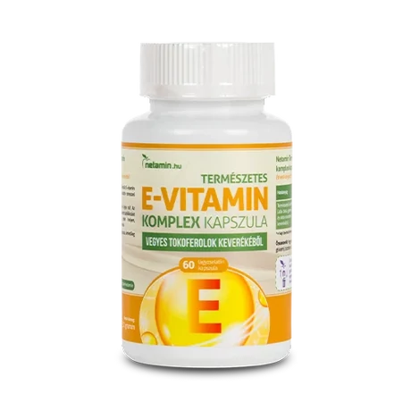 Netamin Természetes E-vitamin komplex kapszula 60x