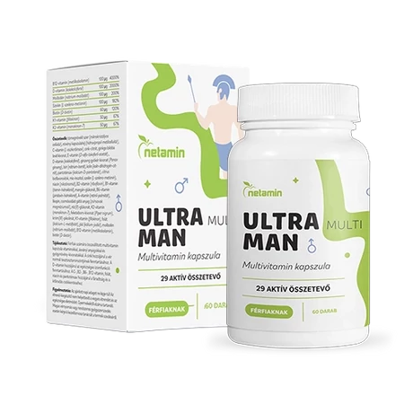 Netamin ULTRA Multi MAN Multivitamin kapszula férfiaknak 60x