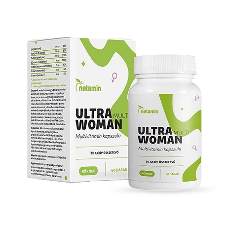 Netamin ULTRA Multi WOMAN Multivitamin kapszula nőknek