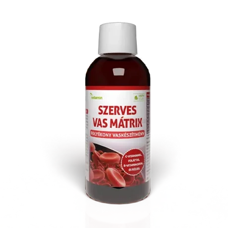 Netamin Szerves Vas Mátrix - folyékony vaskészítmény 150ml