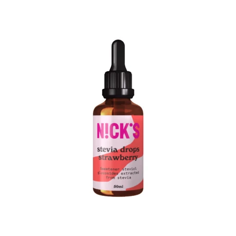 Nicks stevia drops 50ml eper