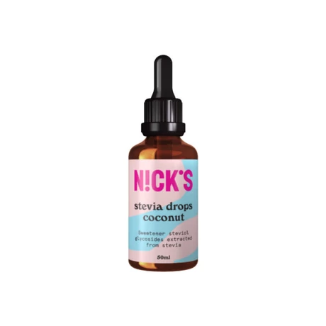 Nicks stevia drops 50ml kókusz