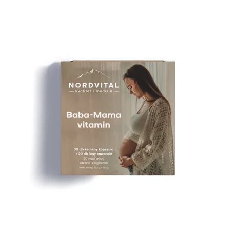Nordvital Baba-Mama vitamin 30+30 db