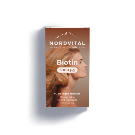 Nordvital Biotin (B7-vitamin) 60 db