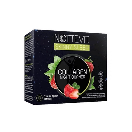 Nottevit Skinny Sleep Collagen NIGHT Burner EPER ízű italpor 10 tasak