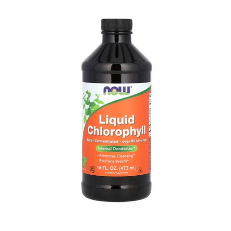 NOW Foods, Liquid Chlorophyll, Mint 473 ml