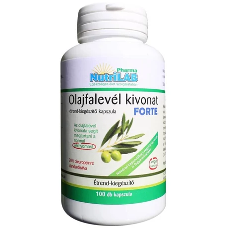 NutriLAB Olajfalevél kivonat Forte 100x