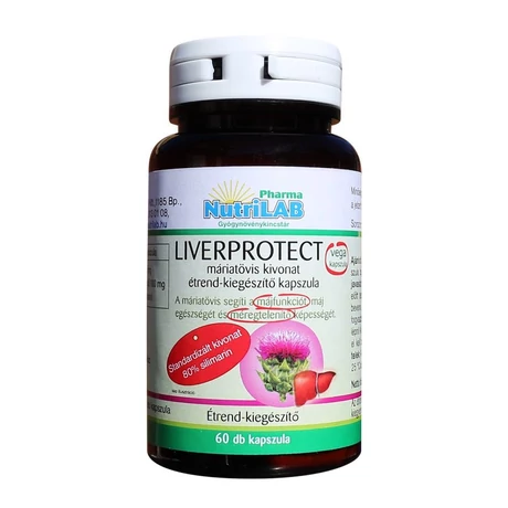 NutriLAB Liverprotect (máriatövis) 60x