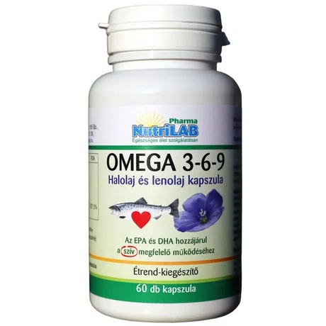 NutriLAB Omega 3-6-9 1000 mg 60x