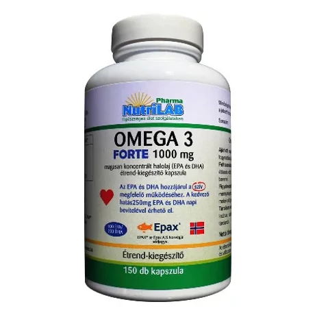 NutriLAB MEGA PACK Omega 3 Forte 1000 mg 150x