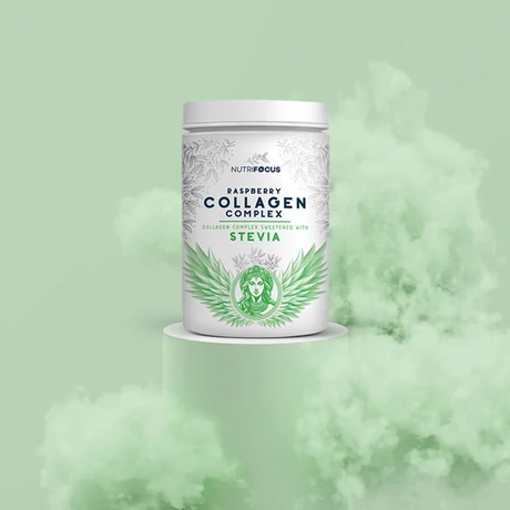 Nutrifocus Collagen Complex Stevia 300g Málna